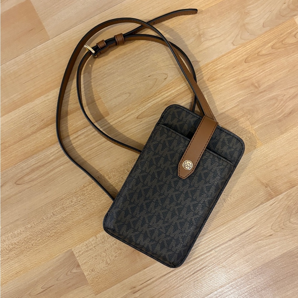 NEW MICHAEL Michael Kors Brown Crossbody